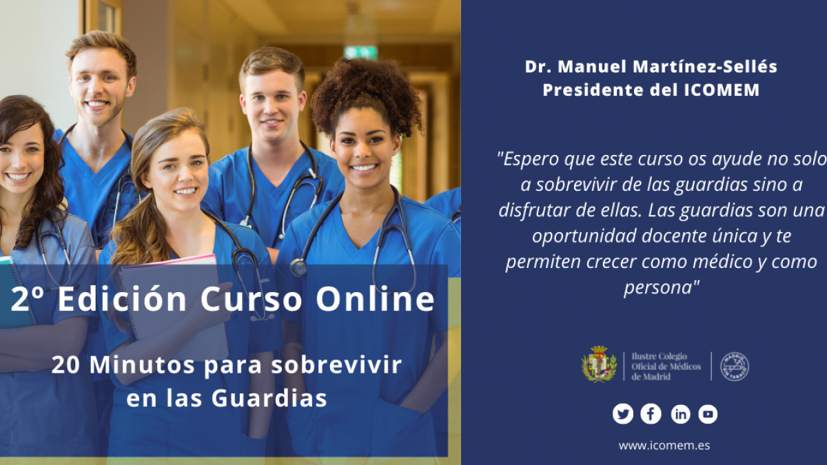 2º EDICIÓN - Curso Online 20 Minutos para sobrevivir en las Guardias