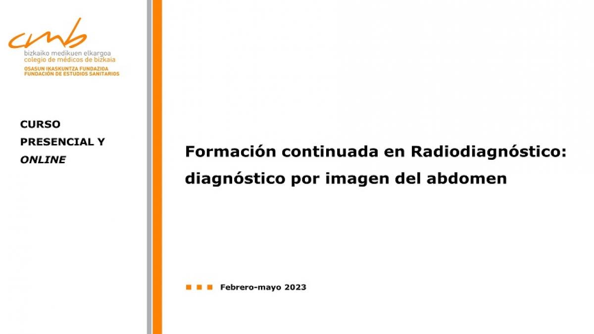 Formación continuada en Radiodiagnóstico