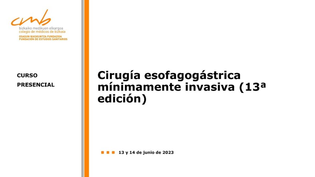 Cirugía esofagogástrica