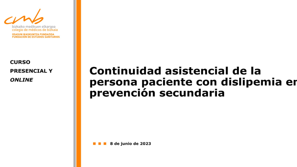 continuidad asistencial paciente dislipemia