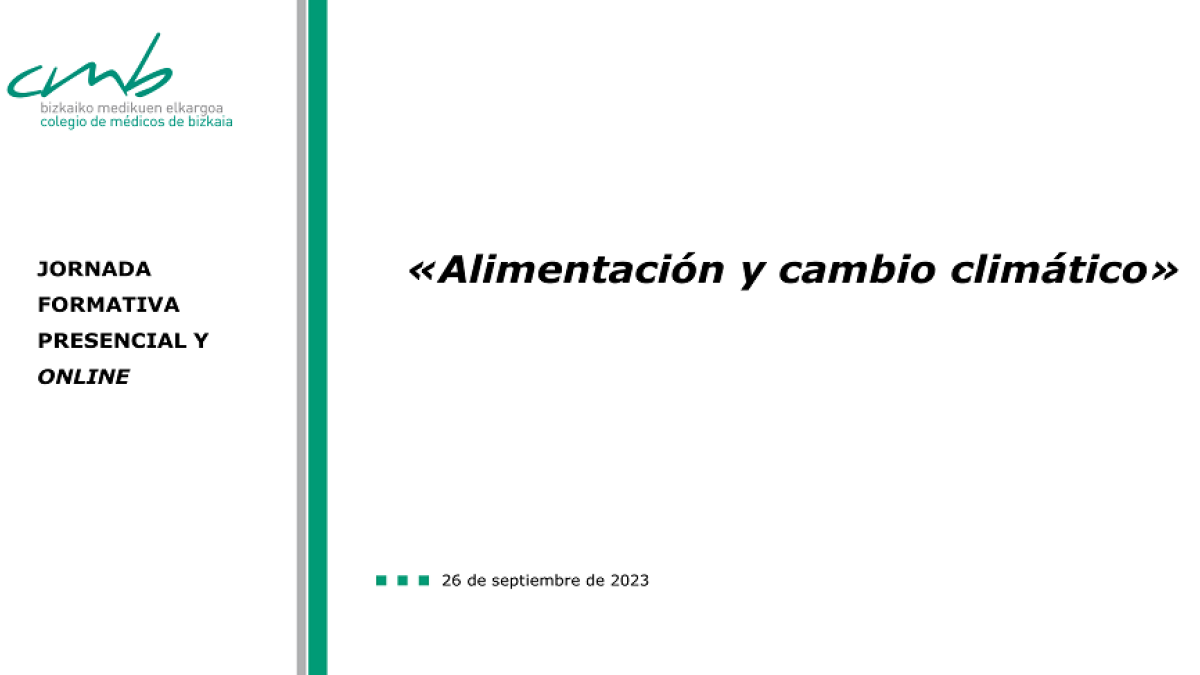 Alimentación y Cambio Climático