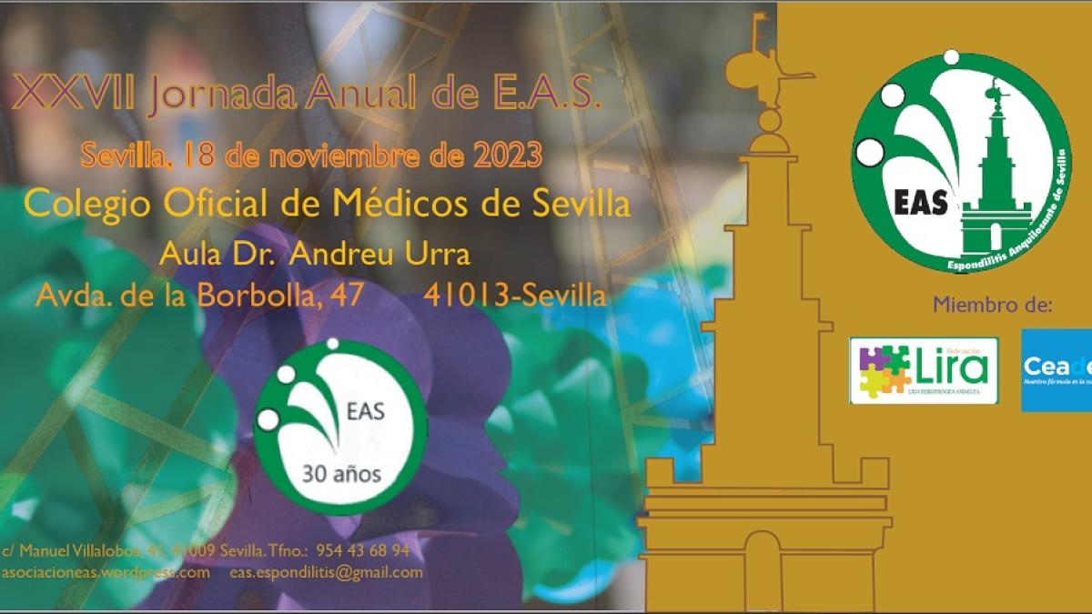  La Asociación de Espondilitis Anquilosante de Sevilla celebra su XXVII Jornada Anual en el RICOMS