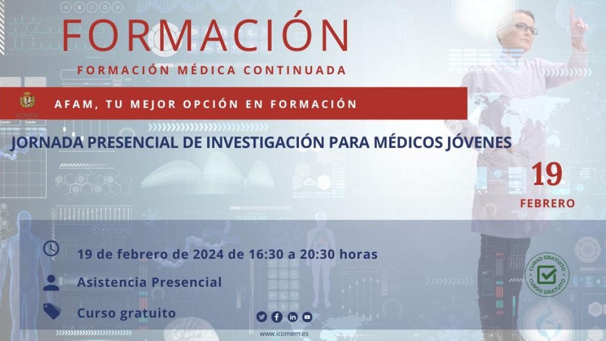 Jornada Presencial de Investigación para Médicos Jóvenes