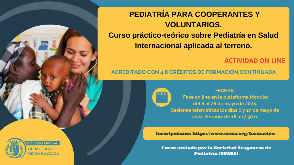 curso de pediatría para cooperantes