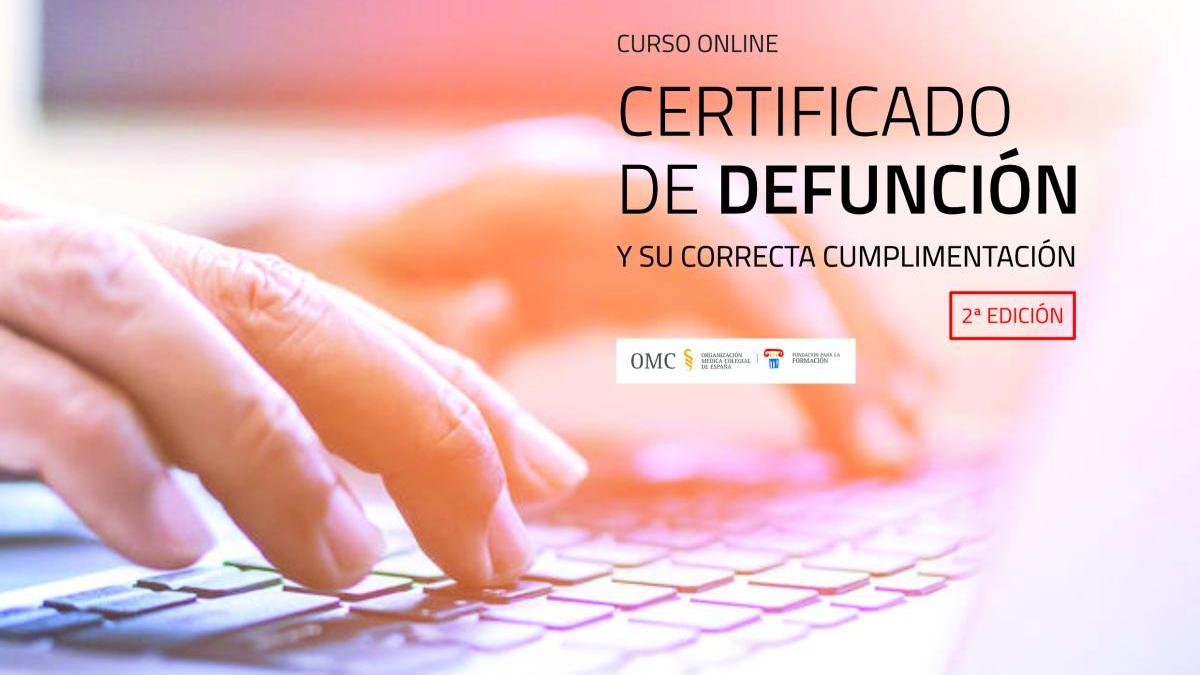 Certificado defunción
