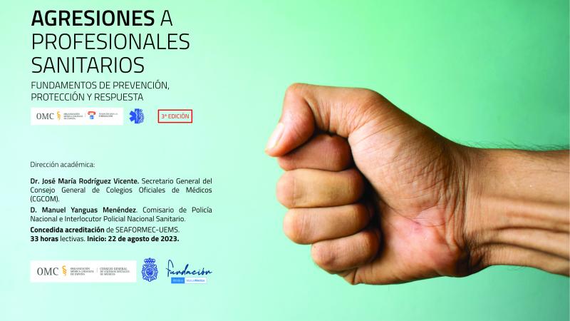 Cartel Curso Agresiones 3ª Edición