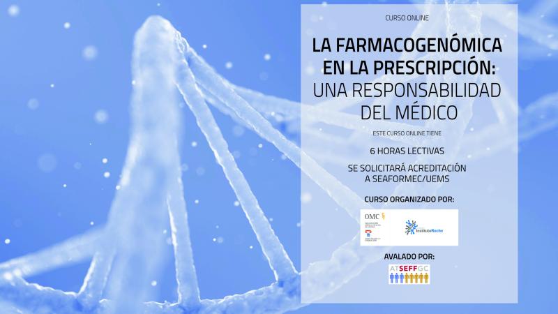 Cartel curso La farmacogenómica en la prescripción: una responsabilidad del médico