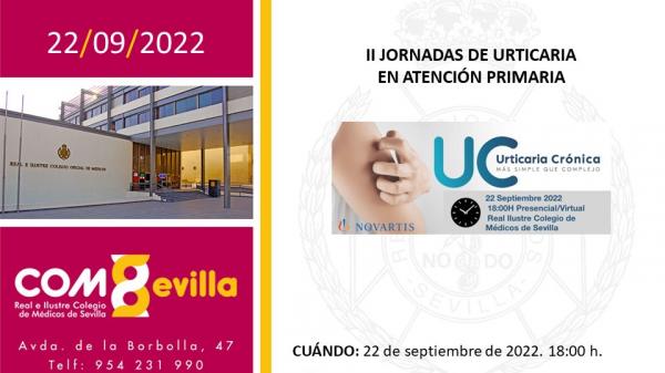 II Jornadas de Urticaria en Atención Primaria