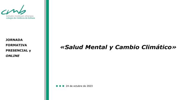 «Salud Mental y Cambio Climático»