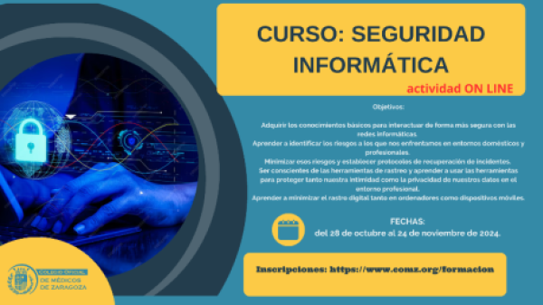 cartel difusión Seguridad Informática