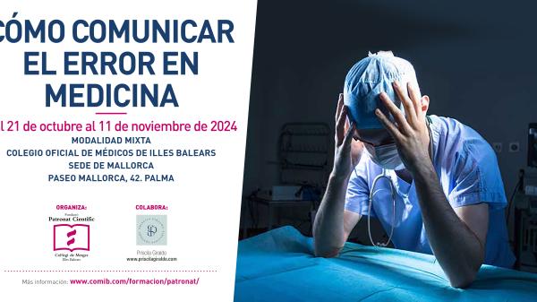 Banner Cómo comunicar el error en Medicina