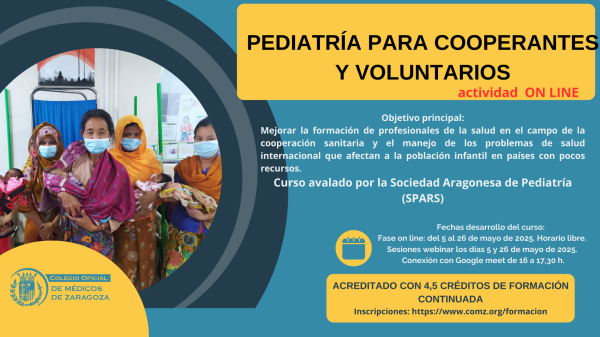 CURSO PEDIATRÍA PARA COOPERANTES
