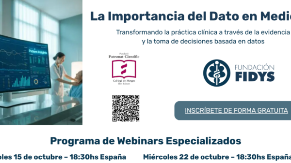Banner La Importancia del Dato en Medicina
