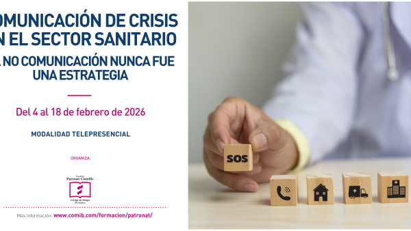 Banner Comunicación de crisis en el sector sanitario