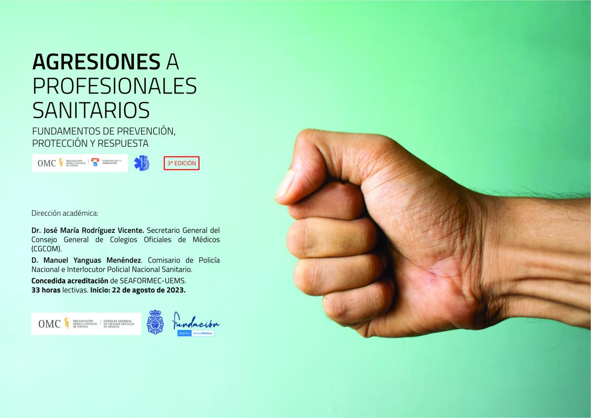 Cartel Curso Agresiones 3ª Edición